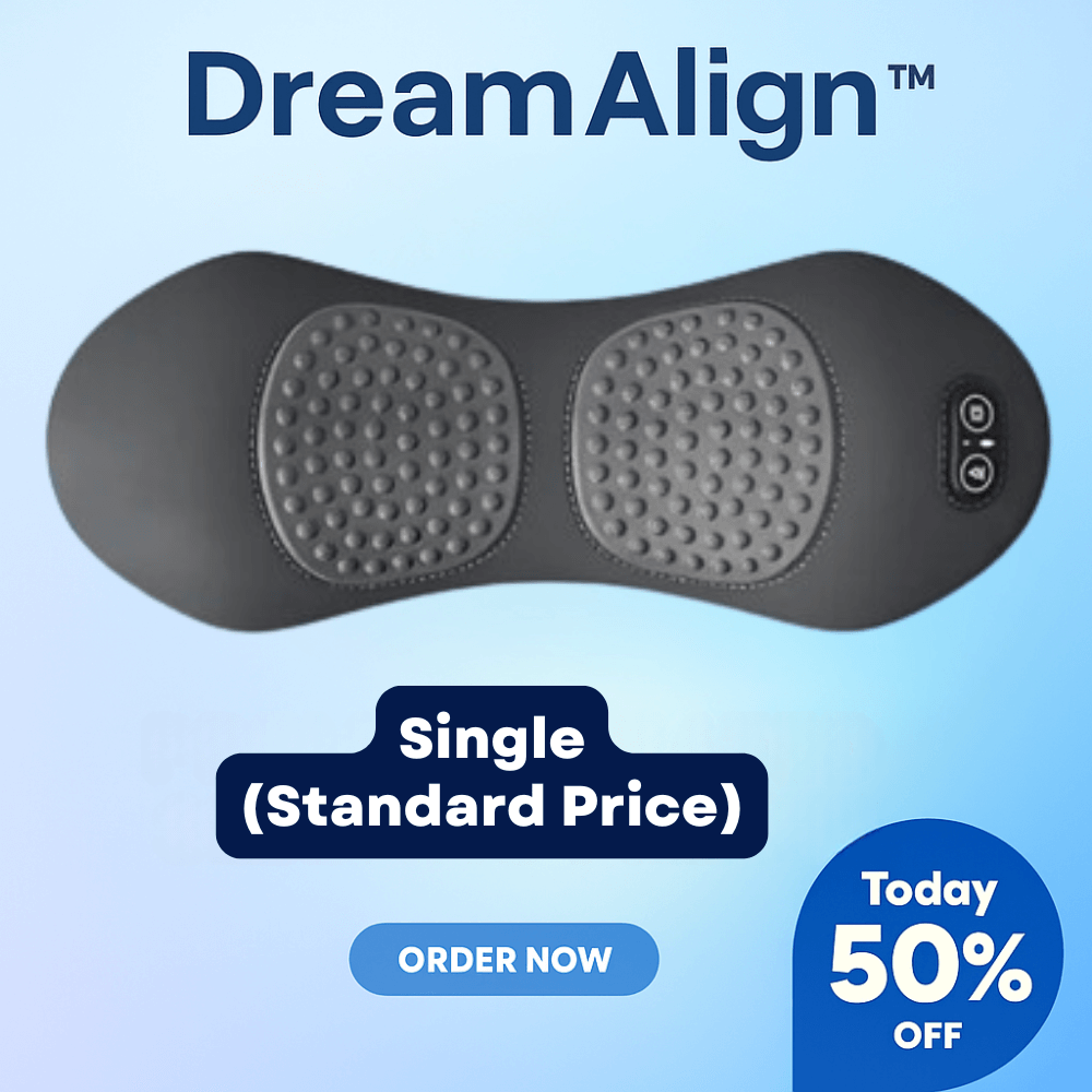 3 in 1 Lumbar Massager Pillow - 50% OFF Today Only
